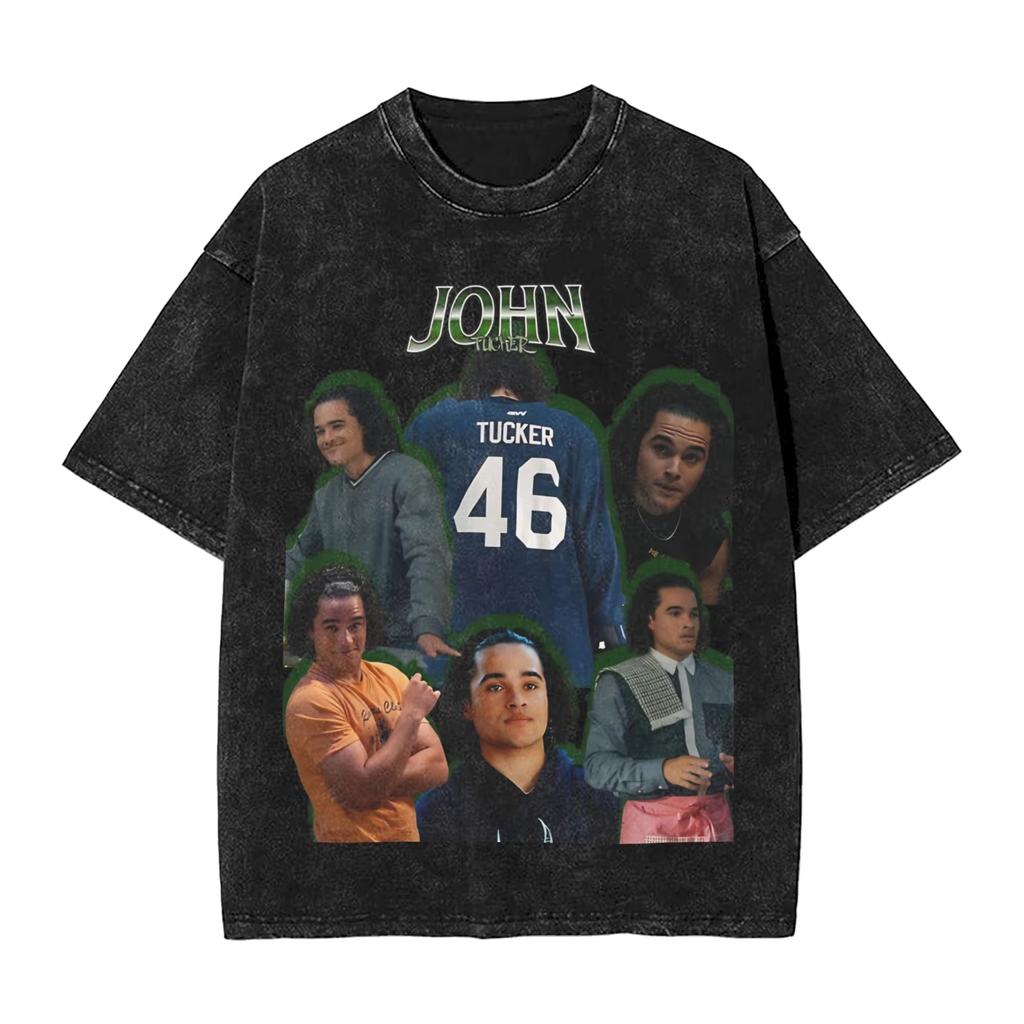 Graphic Printed Off Campus Stephen Kalyn Briar Graham 44 Washed Shirts Merch Harajuku T-Shirts  Men Women Vintage Top Short Sleeve Casual Clothing