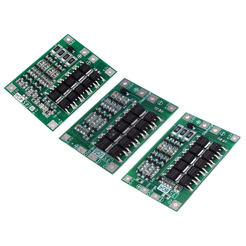 3 String 4 String 40A 60A Li-ion Lithium Battery Charger Protection Board Module Charger Protection Board Enhanced Version