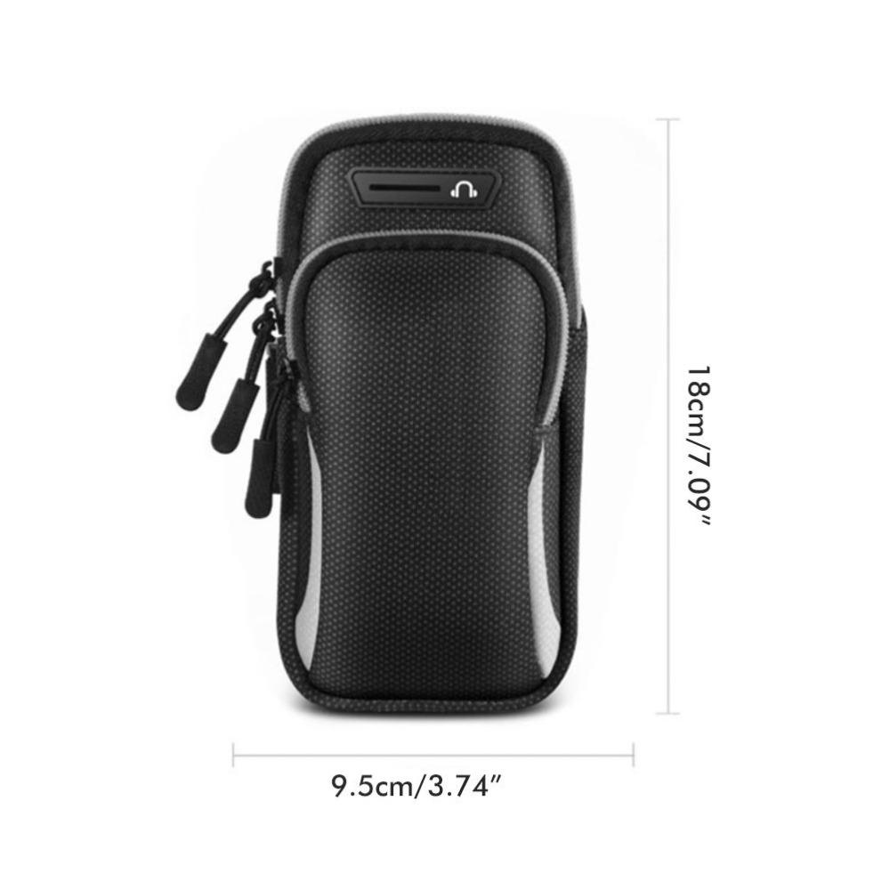 Headphone Port Phone Arm Bag Breathable Mesh Sports Armband New Cell Phone Armband Jogging