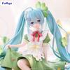 15CM Anime Figure Hatsune Miku Noodle Stopper Lucky Grass Fairy Action Figure PVC Collection Model Ornament Toys Gifts Christmas