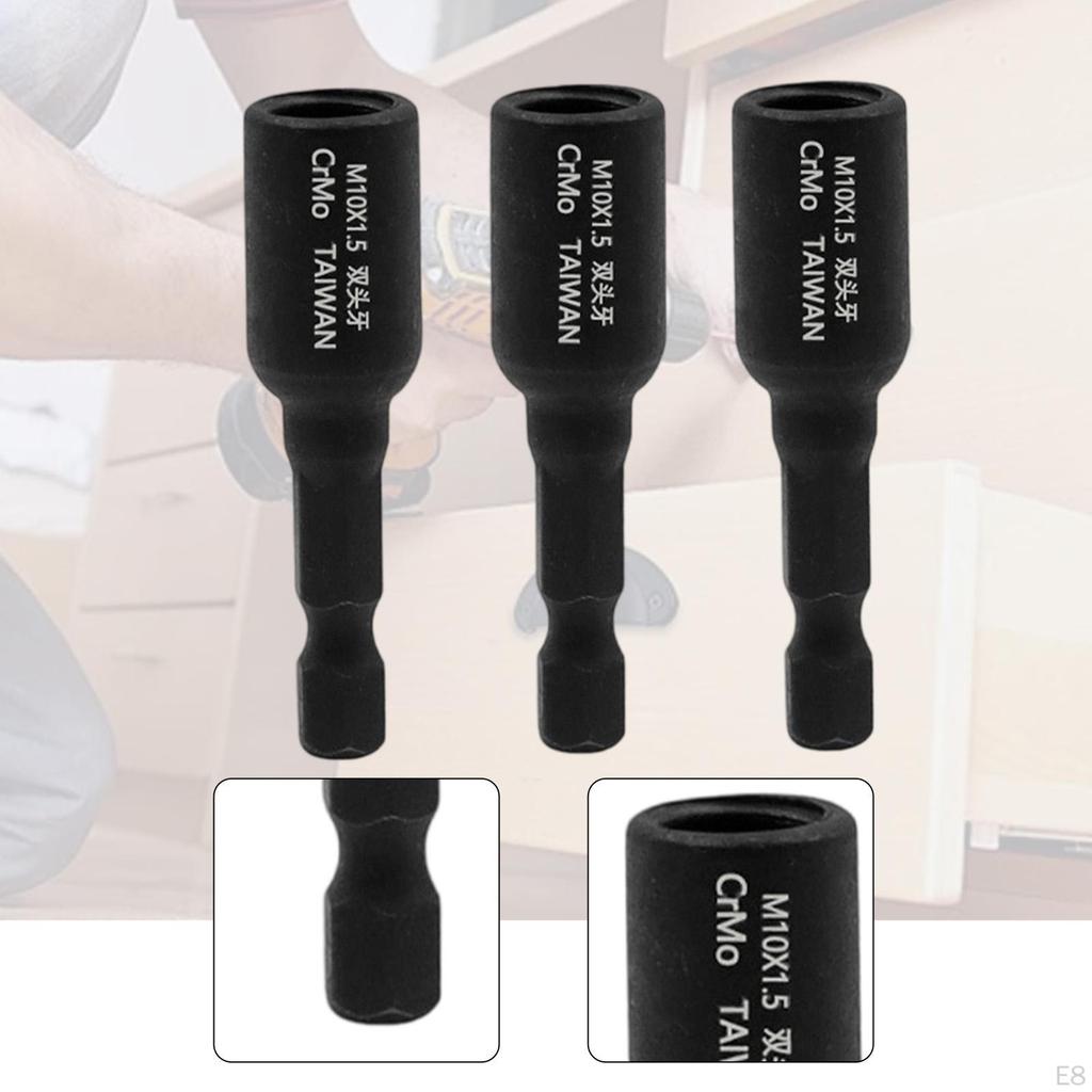 3 Stück Aufhängerbolzen-Einsätze Bohrschrauber-Bits für doppelseitige Schrauben Robust