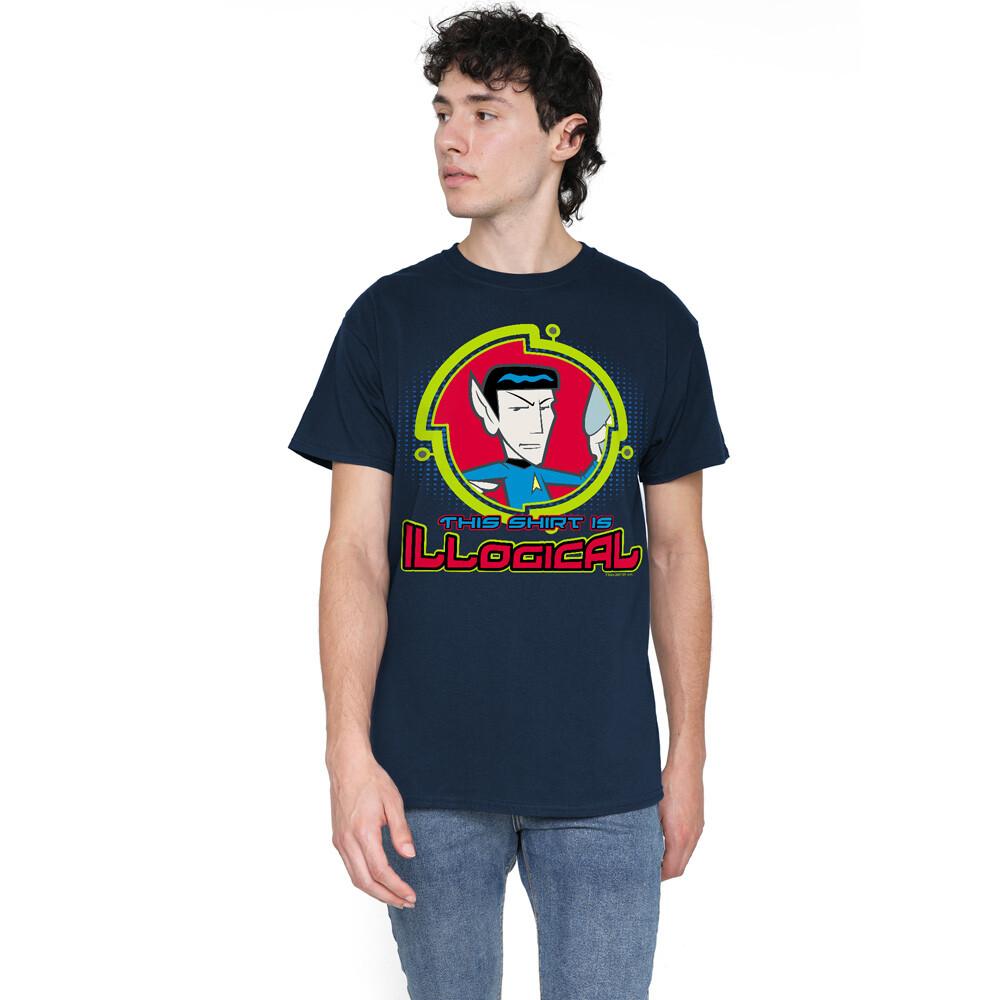 Quogs Illogical T-Shirt S-2XL, Navy Unisex T-Shirt XL