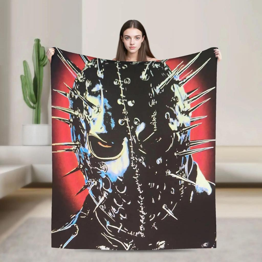 Dorohedoro Kaiman Flannel Blanket Super Warm Throw Blanket for Couch Bed Travel Office Sofa or as Bedspread Cover