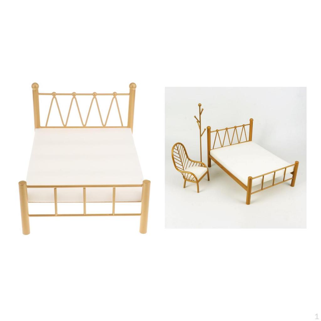 Puppenmöbel 1: 6-Skala Puppenhaus Zubehör (Wohnzimmer Schlafzimmer