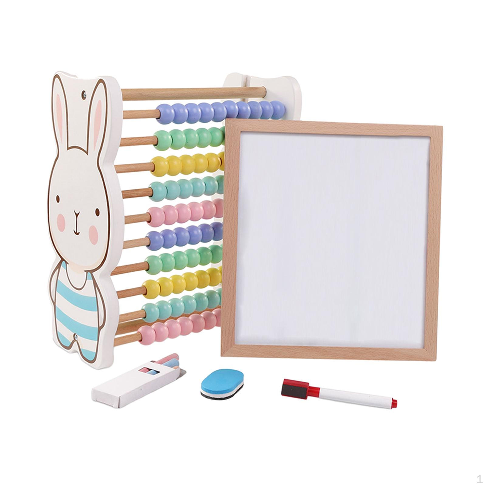 

Игрушка-счетная рамка, 10 рядов, математика Монтессори для девочек, подарки на день рождения