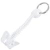Miniature Human Spine Skeleton Keychain for Teaching Aid Decorative Anatomical Model Keyring Handmade Car Key Charm