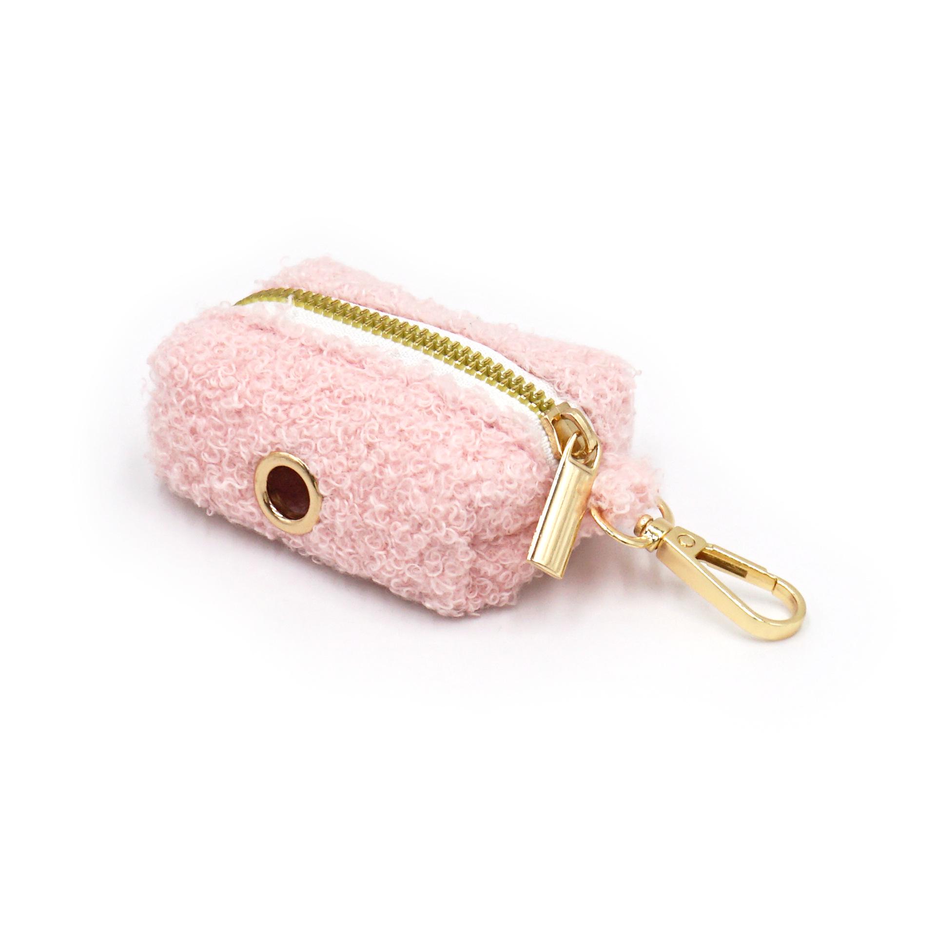 

Комплект поводка и ошейника из плюшевого флиса для собак малых и средних пород XS