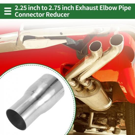 Mandrel Exhaust Pipe Adapter Concentric Reducer 225 OD to 275 OD 5 Length c