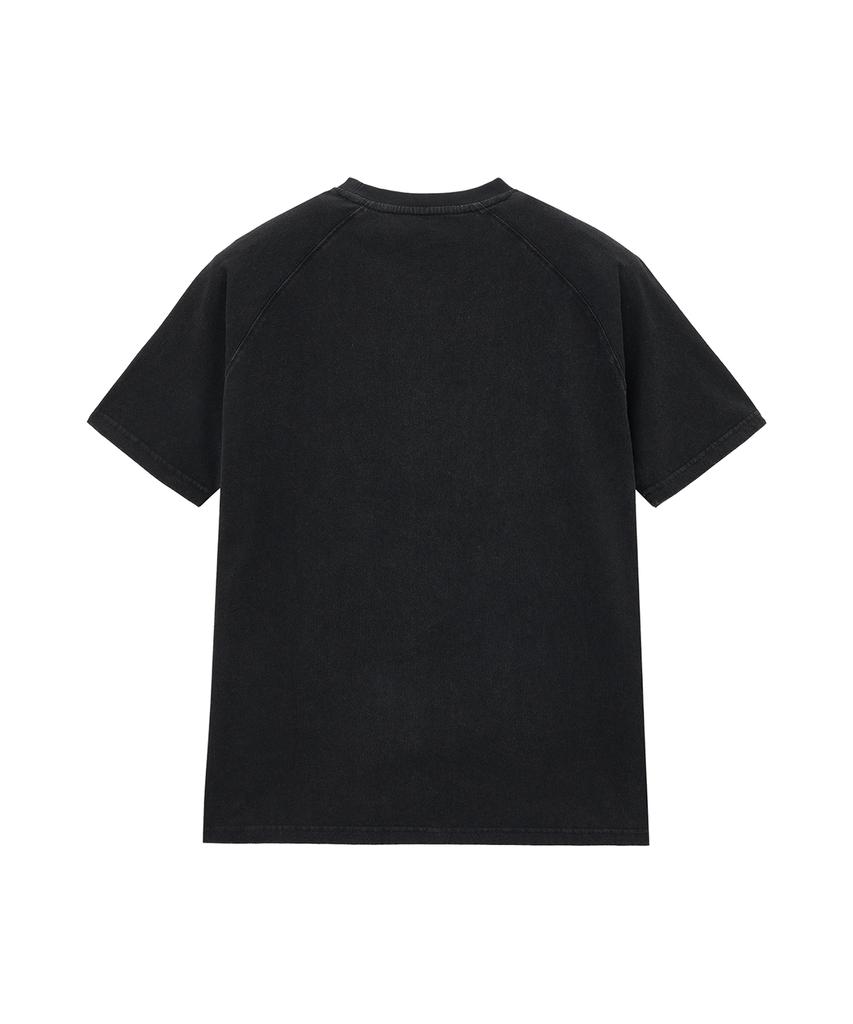 BIG UNION Signature Dyed T-Shirt (Black)