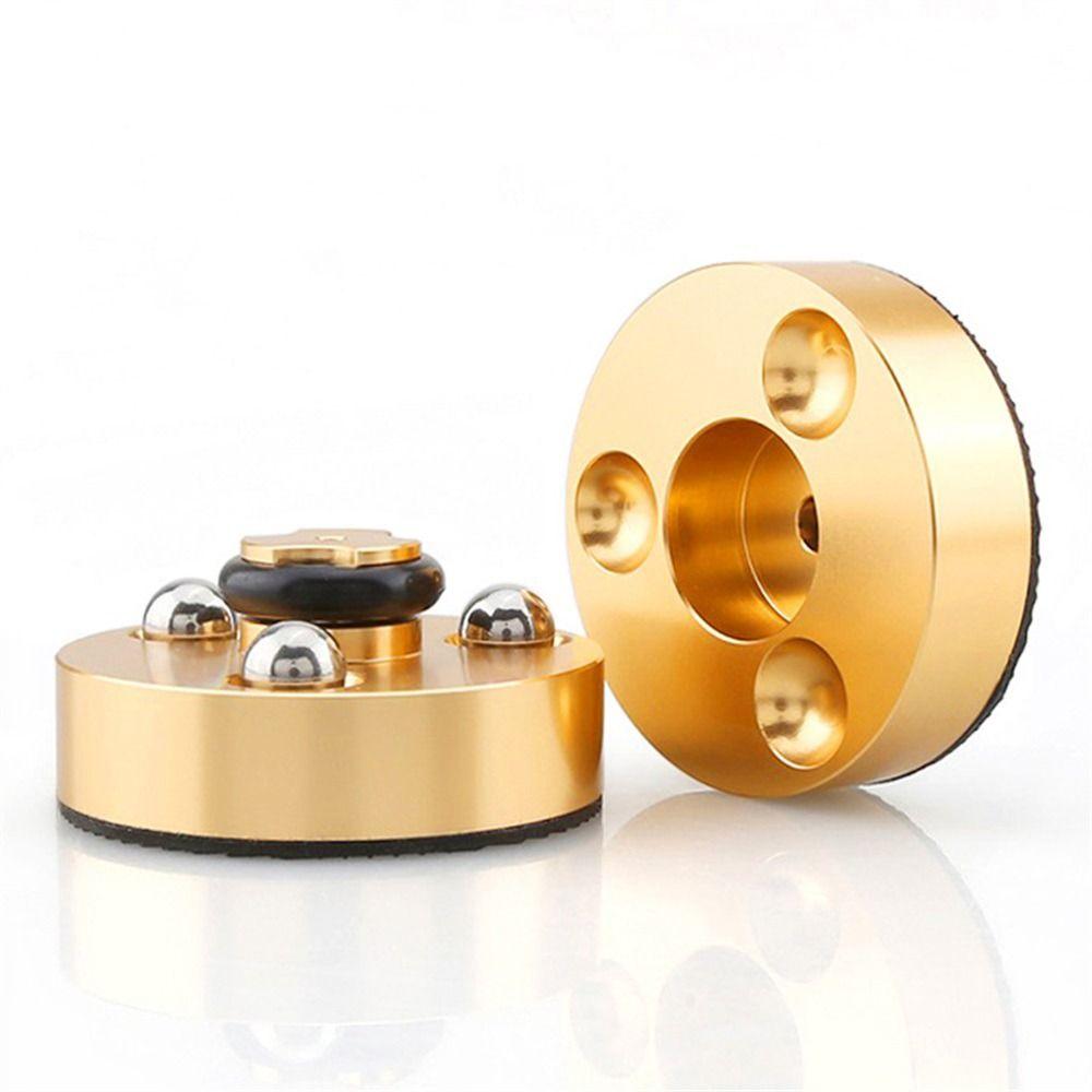 1Pcs Aluminum Magnesium Alloy Speaker Foot Pad Vibration Absorption Stand  for Speaker Amplifier DAC