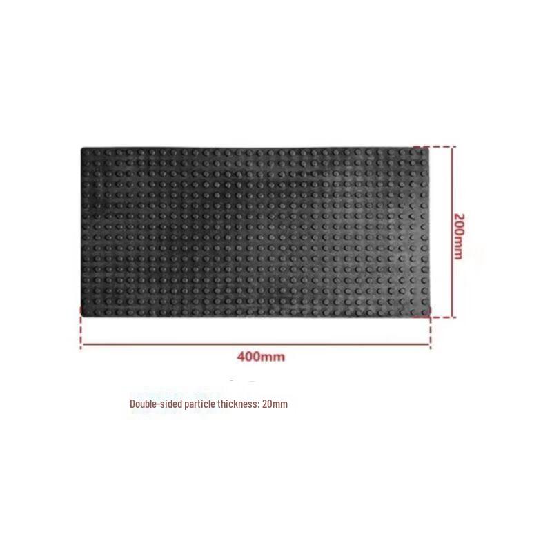 Прямоугольная виброгасящая подушка Yuanzu из натурального каучука