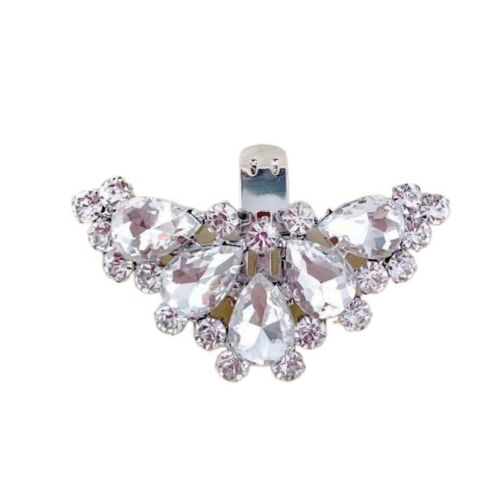 Accessories Wedding Shoe Decorations Clip High Heel Rhinestone Charm Buckle Bride Removable Metal Clamp