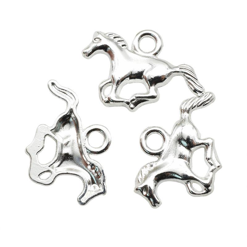 Seria westernów kowbojskich: Kapelusz i buty końskie, biżuteria ze stopu, wisiorki do naszyjników i bransoletek