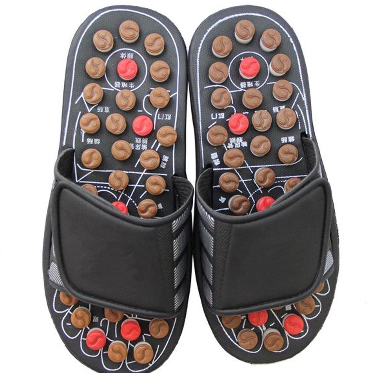 

Stay Foot Massage Sandals with Pins 0 [HTS] Healthy! (Small, 24-point measurement, centimeters) чёрный