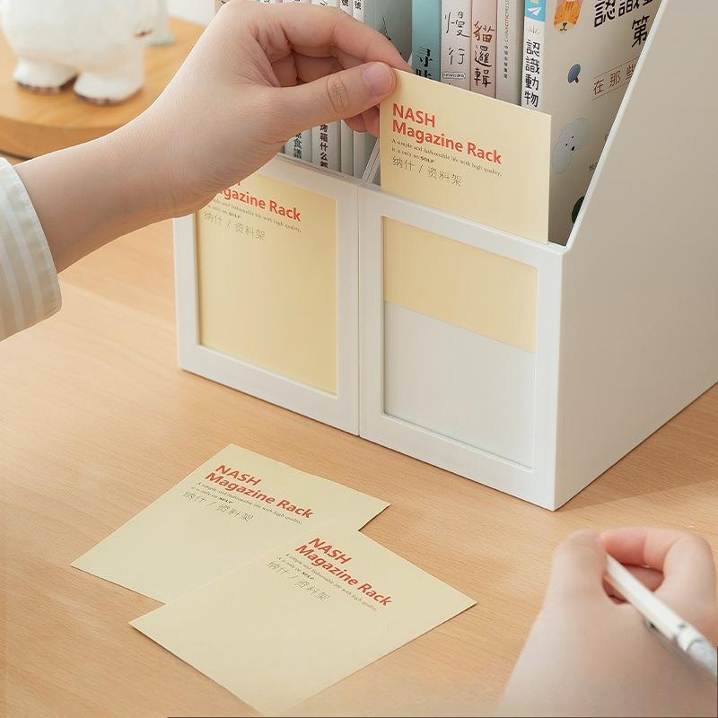 A4 File Sorting and Thickening of Book Files, Desktop Book Classroom Storage Rack