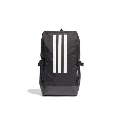 Zipper Closure Recycled Polyester Plain Weave Backpack Unisex Backpack Black FL3682