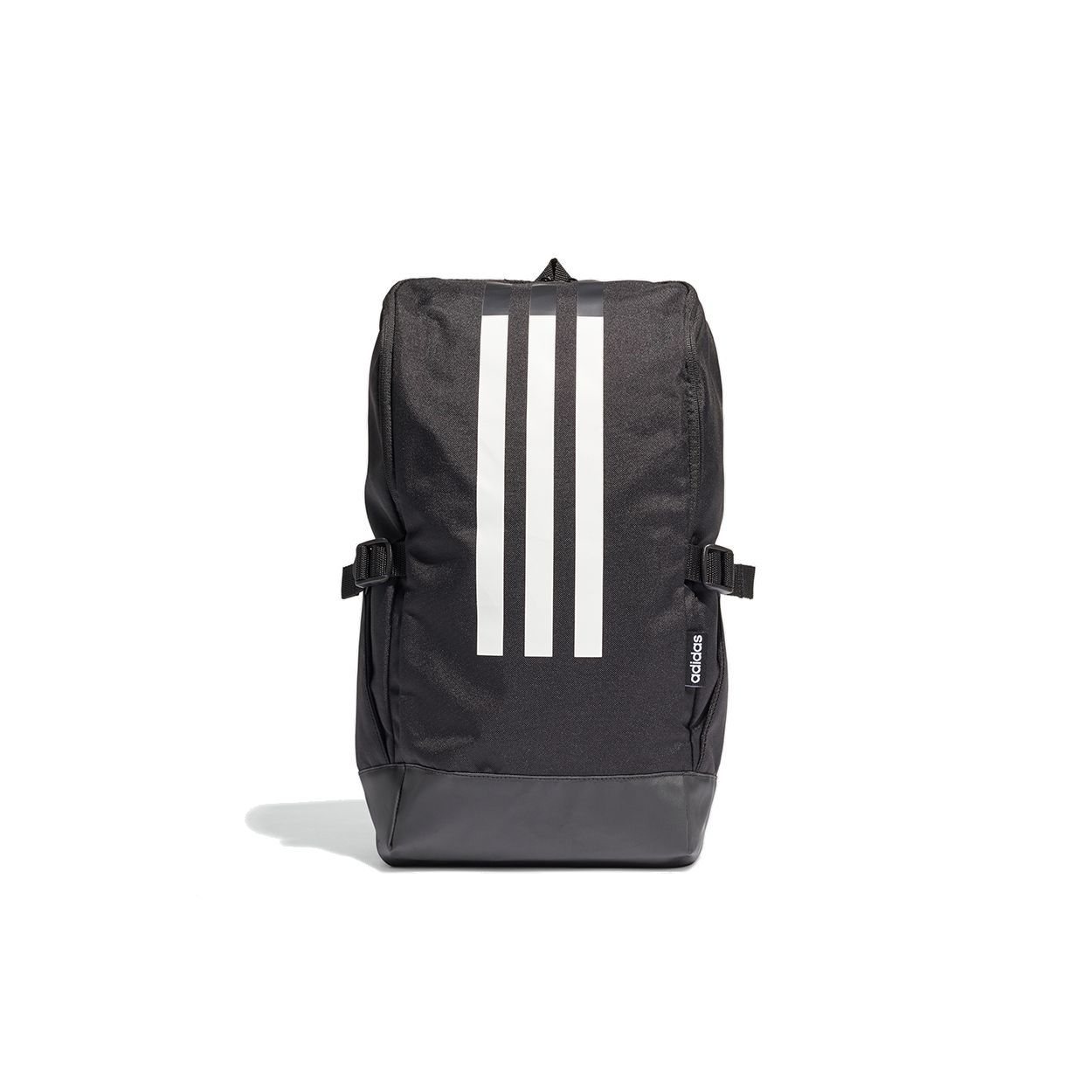 Adidas Zipper Closure Recycled Polyester Plain Weave Backpack Unisex Backpack Black FL3682 Black