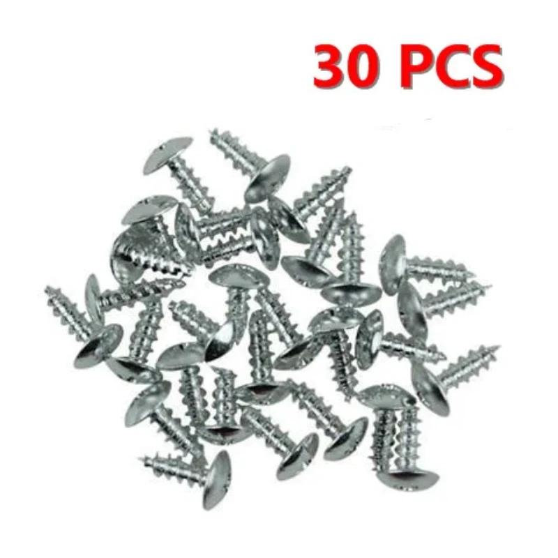 

30 pc/lot M5x16 aluminum motorcycle screw colorful color motorbike motor bicycle Motorcycle self-tapping screws M5*16 screw срібний