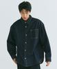 Field Walker Overfit Denim Shirts [Indigo Blue]