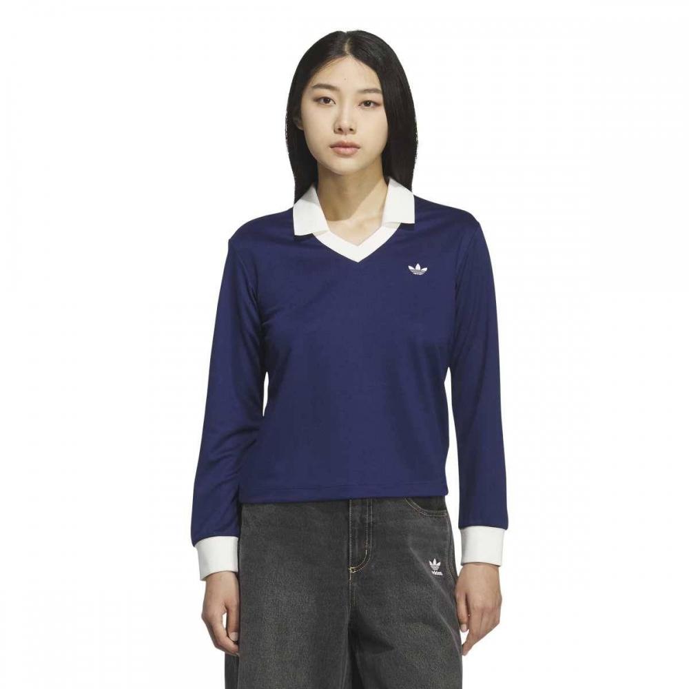 Adidas V Neck Ls STylish T shirT Kd1471 XS
