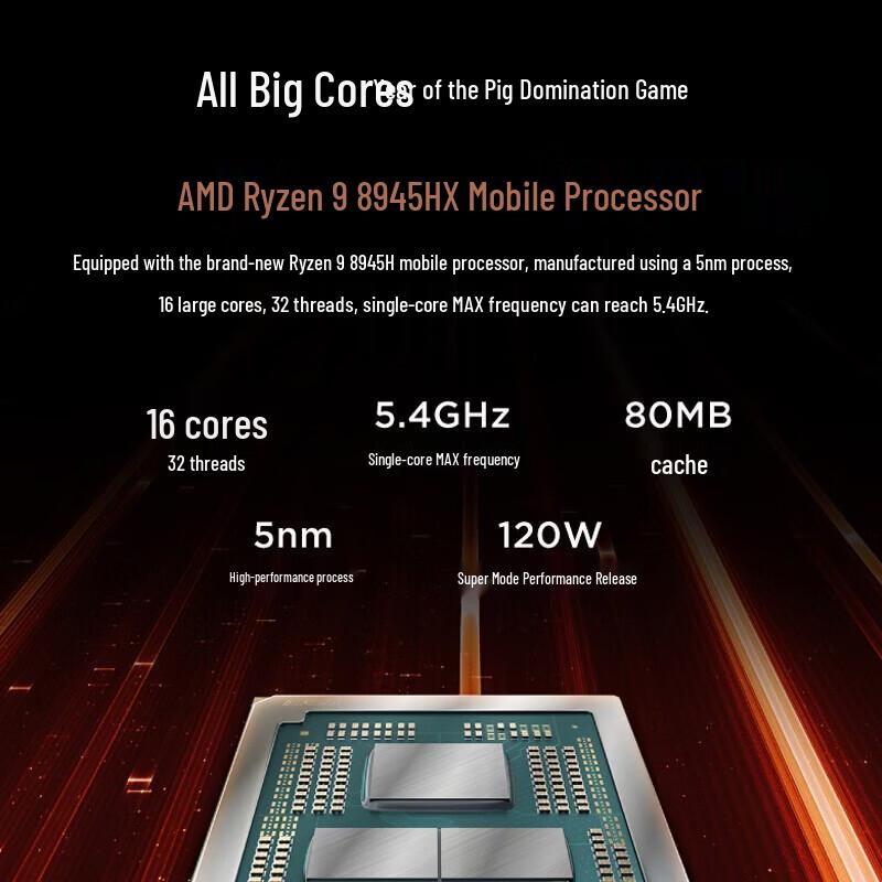 

Игровой ноутбук Lenovo Legion R9000P 2025 16-дюймовый (Китайская версия)