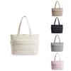 Women's One-Shoulder Large Capacity Tote - Stylish, Casual, Multi-Compartment Travel Bag