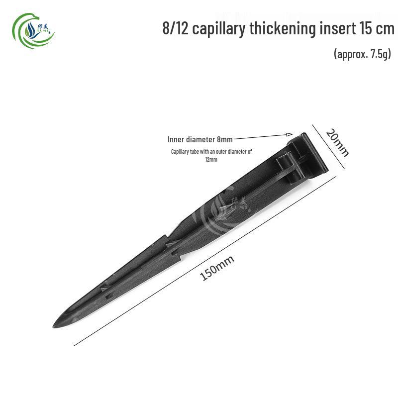 Capillary Fittings Set: 8/12 Straight, Elbow, Tee, 9/12 Connector, Garden Irrigation Auto-Watering