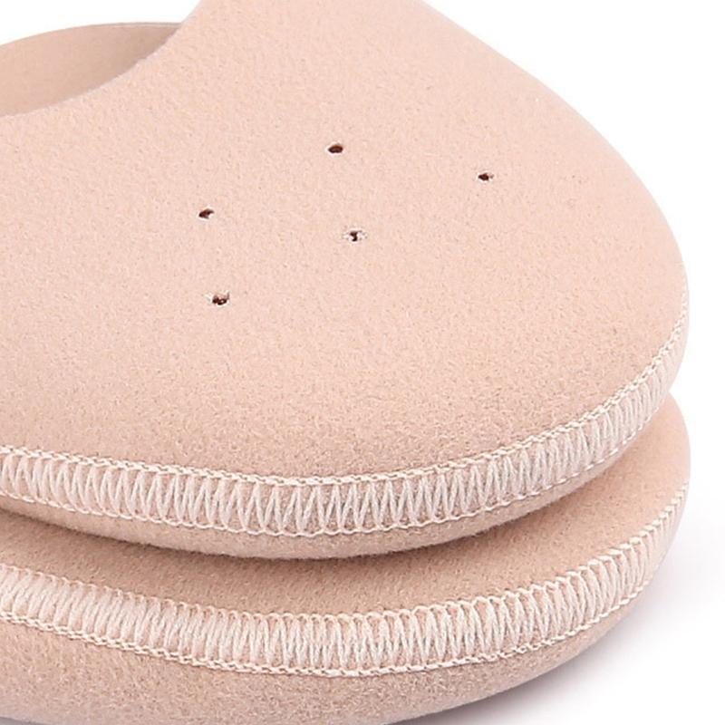 Ballet Pointe Toe Pad Toe Protectors Ballet Metatarsal Pad Forefoot Cushion Soft Breathable Stretchy Ballet Toe Covers