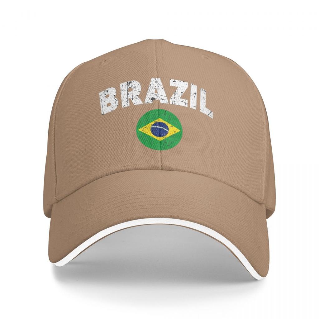 Brazil Soccer Team Football Brazilian Flag Baseball Caps Snapback Baseball Hats Breathable Casual Casquette for Men And Women