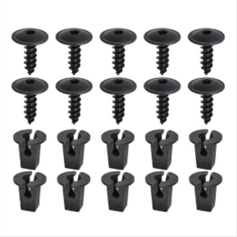 Universal Durable Car Interior Panel Clips Kit Self-Tapping Screw Fastening Washers Automotive Hardware Fasteners
