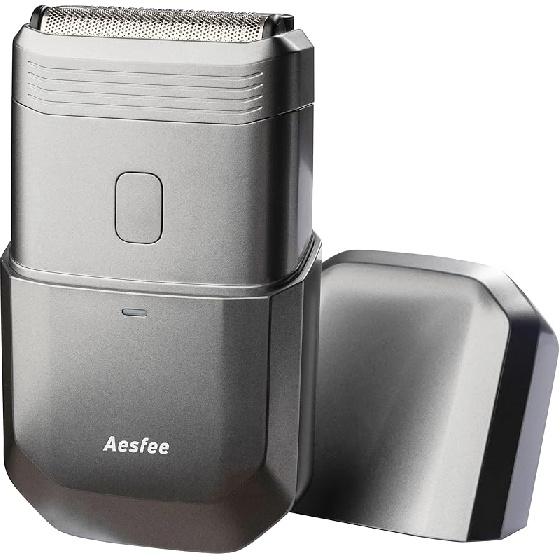 Electric Razors for Men Face - Compact Travel Electric Foil Shavers for Mens Bald Head - Small Portable Face and Head Shavers IPX7 Waterproof Wet and Foil Shaver