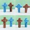 Silicone Candle Mold Catholic Gypsum Concrete Resins Cast 3D Virgins Soap Molds
