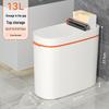 Zuozhou 13L Flip-Lid Narrow Gap Trash Can