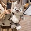 Fluffy Cartoon Animal Plush Doll Q Version Cartoon Sleeping Pillow  Valentine's Day Gifts