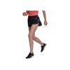 adidas SS22 Solid Color Logo Elastic Shorts Women Bottoms Black HC7985