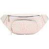 New MLB Monogram Collection Nylon Fabric Fanny Pack Regular Unisex Pink 32BGC9941-07P