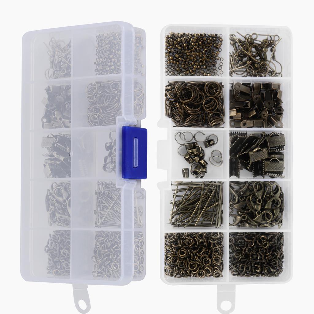 Jewelry Earrings Making Accessory DIY Craft Making Lobster Clasp Earrings Hook SetAntique Bronze