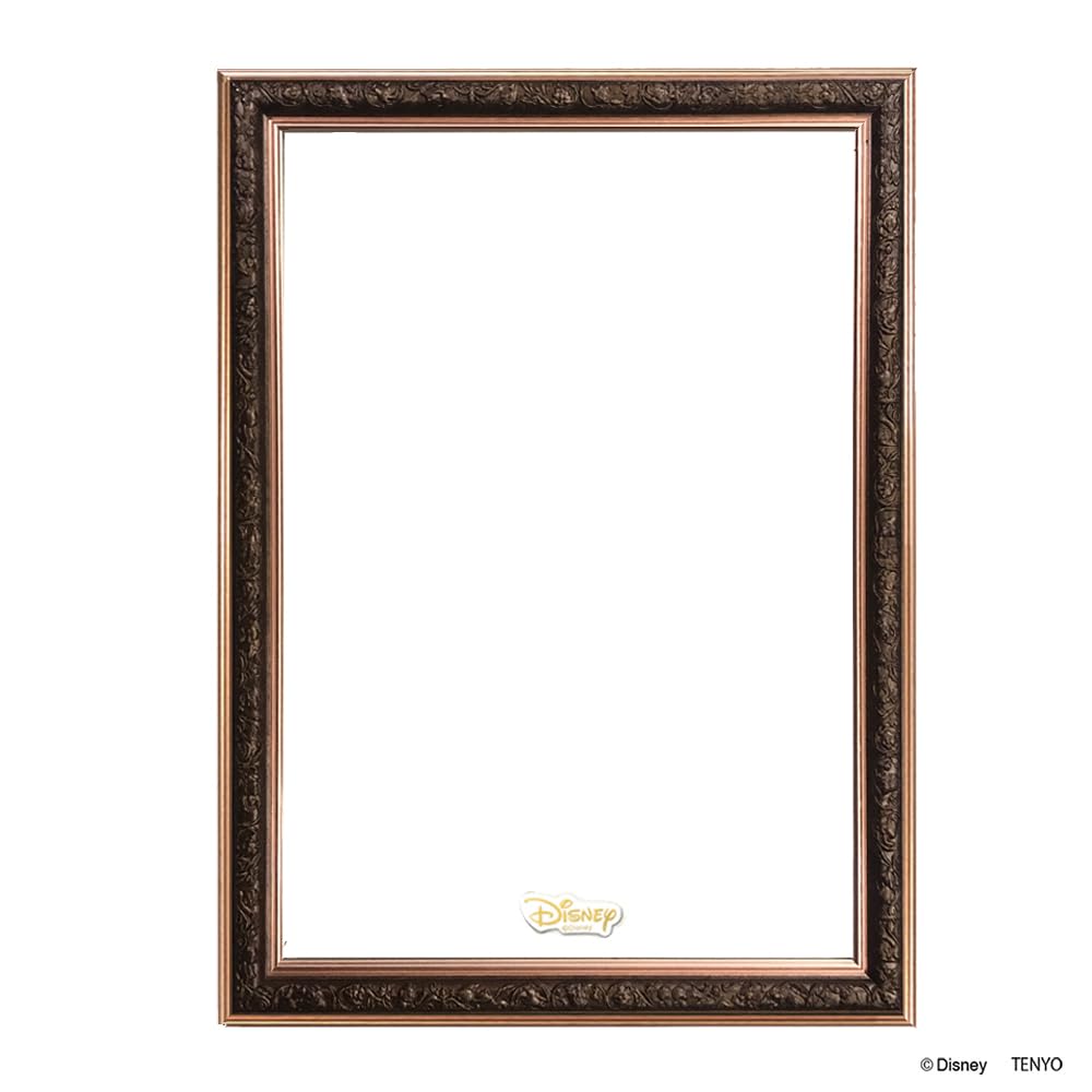 Tenyo Puzzle Art Figure Bronze x Includes Hanging and Disney Emblem Plate Frame, Disney-exclusive Frame, 300-Piece Set, (30.5 43cm), Clasp, Cord,