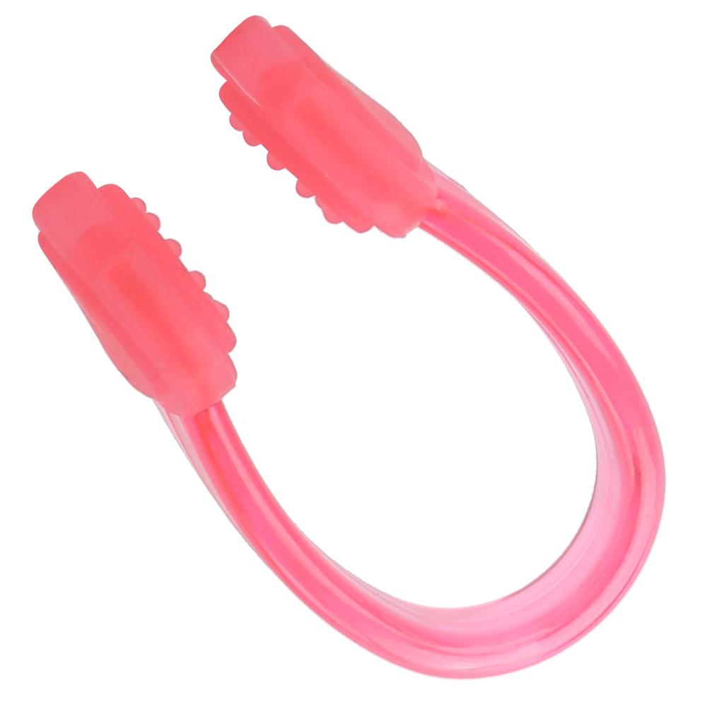Swimming Nose Clips Waterproof Soft Silica Gel Surfing Nose Clip Plugs ProtectorRose Red