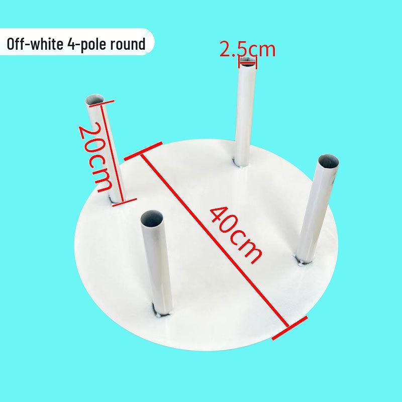 Основание из кованого железа для гигантских бумажных цветов