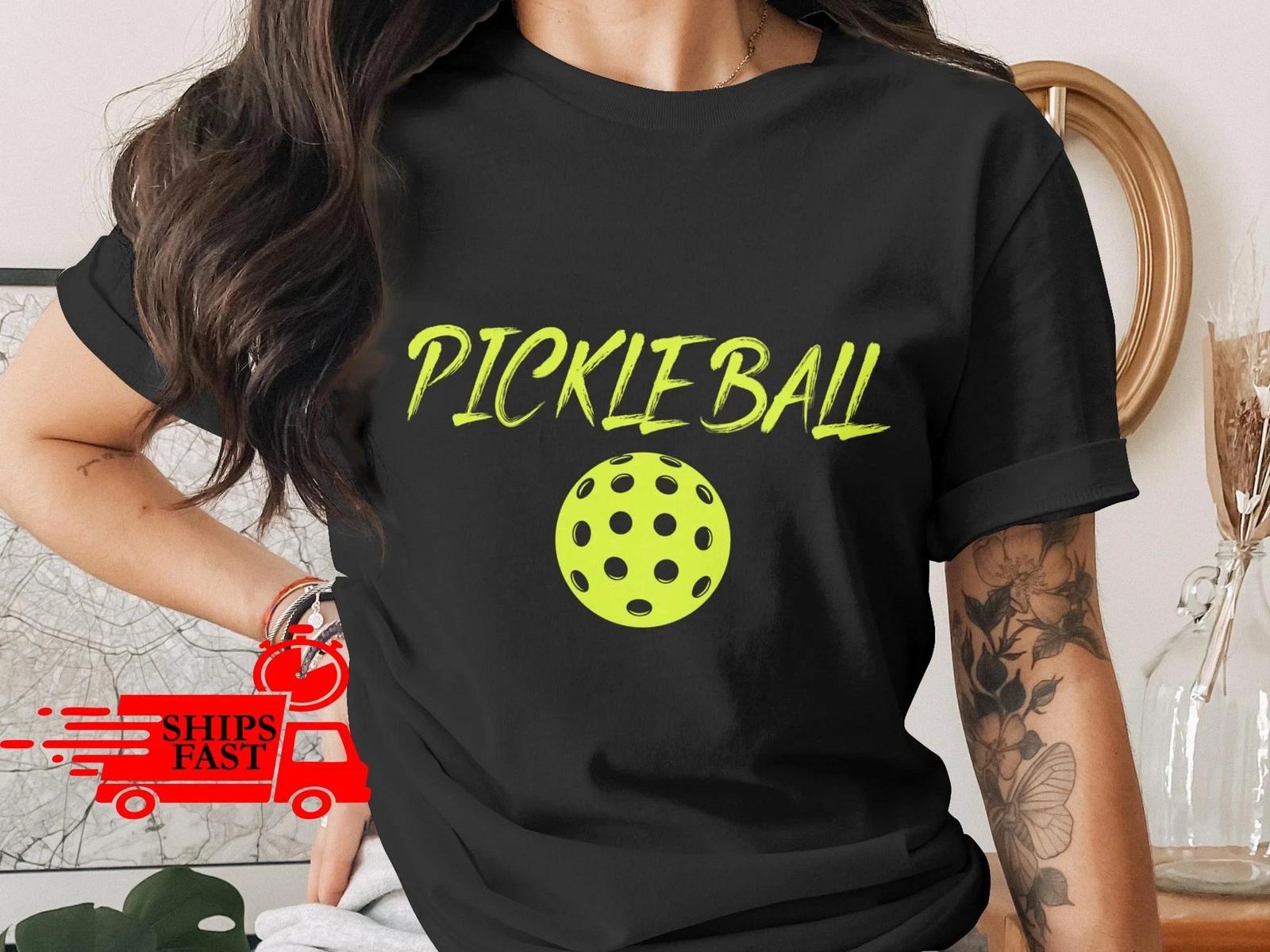Comfort Colors Pickleball T-Shirt Funny Graphic Unisex Player Gift Tee M