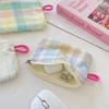 New Fresh Print Coin Purse Portable Canvas Lipstick Storage Bags Mini Students Earphone Bag