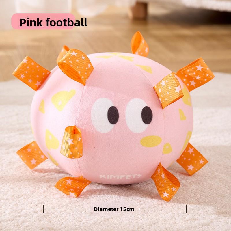 

Мячи для питомцев, Уличные игрушки для собак, Надувные футбольные мячи, Игрушки для собак, Интерактивная тренировка diameter 15cm розовый