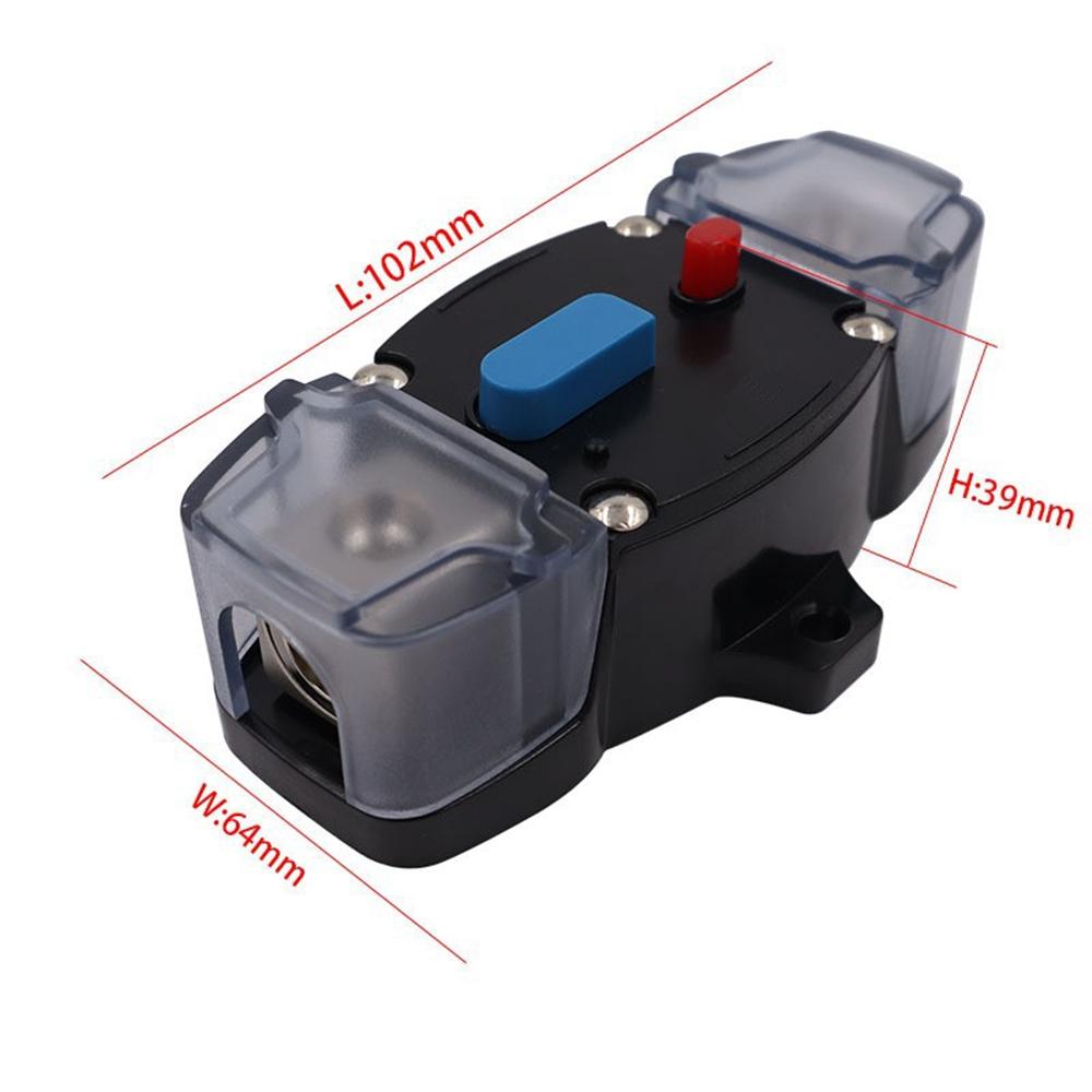 2x 300Amp Car Auto Stereo Audio Circuit Breaker Fuse Power-Off Switch DC 12V-48V