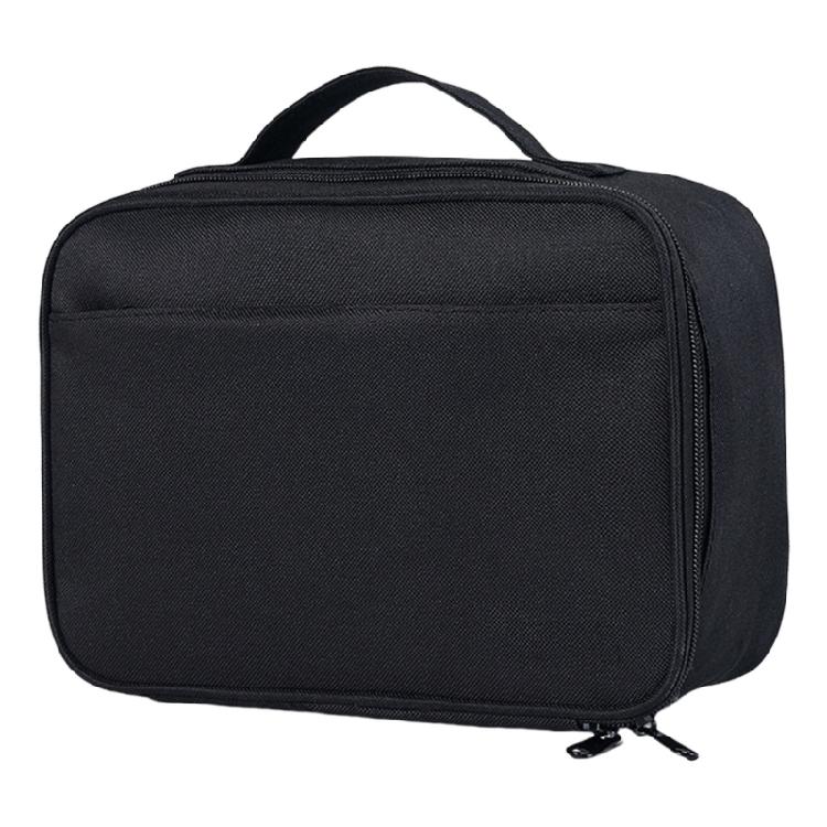 Portable Square Pattern Lunch Holder Convenient Waterproof Meal Transport Bag for School Lunches Or Outdoor Picnics