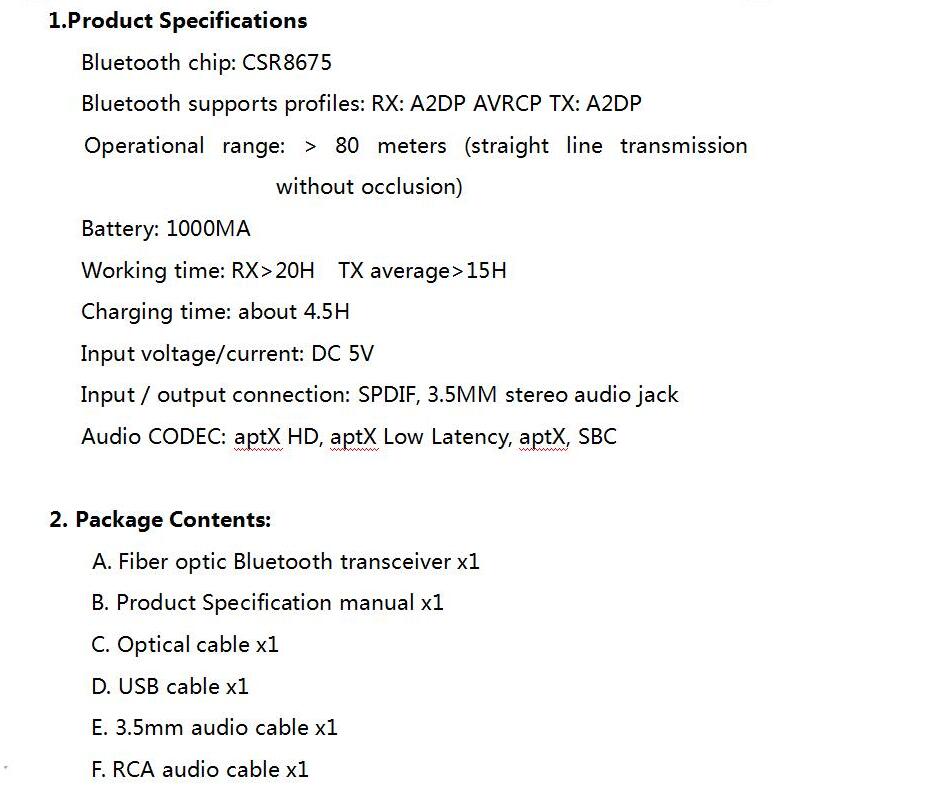 NFC 80m Bluetooth 5.0 Audio Transmitter Receiver Bypass AptX LL HD Wireless Adapter SPDIF AUX 3.5mm For PC TV Pair 2 Headphones