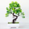 Faux Bonsai Realistic Eye-catching Bright-colored Beautiful Potted Artificial Flower Household Supplies