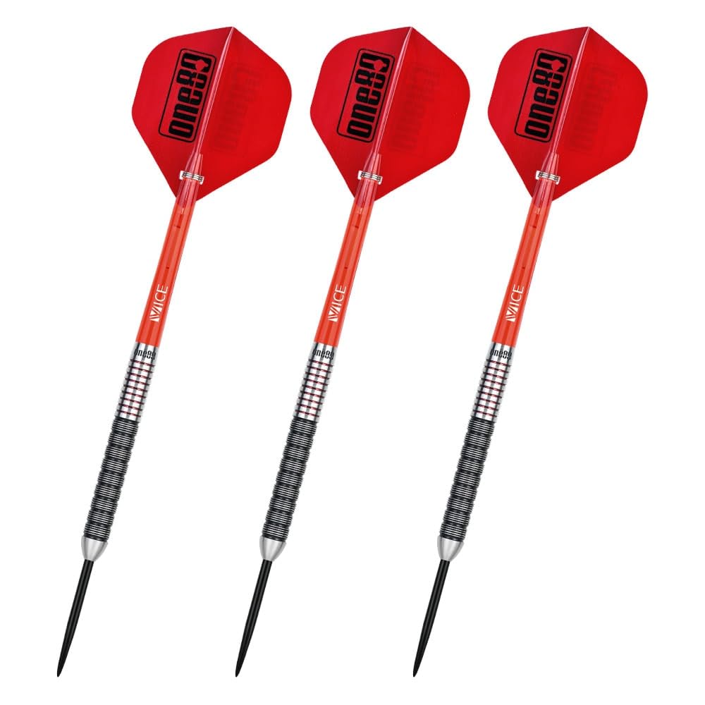 One80 THE STAMPEDE STEEL 24g Akshay Mehta Player Model Dart Barrel Dart Set Ver.2