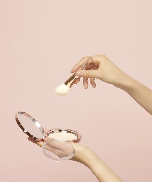 [makeup Helper] Art Pact Original Pro Finish Pact & Aurora Moonlight Brush Set 25g