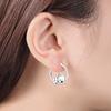 S925 Sterling Silver Cute Koala Animals Earrings Hoop Earrings Women Jewelry Original Trendy Anniversary Gifts